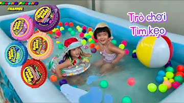 Tìm kẹo trong hồ bơi khổng lồ trên sân thượng. Lời khuyên cho Ruby và Vani