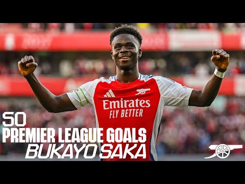 BUKAYO SAKA All 50 Premier League Goals