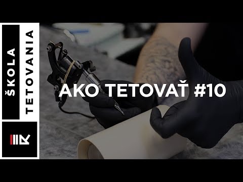 Ako správne držať strojček pri tetovaní   Ako tetovať 10