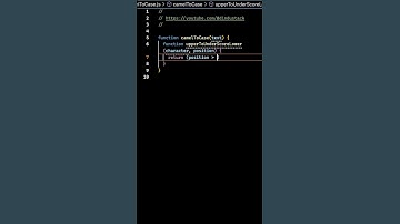 camelCase to snake_case in JavaScript #coding #algorithm #programming #webcoding #webcode