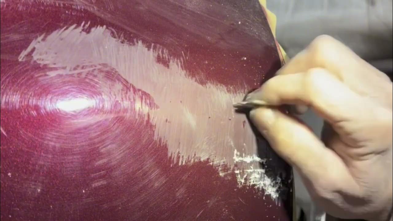 THE GREATEST RUN REPAIR YOU’VE EVER SEEN💥💥 Easy DIY Tip Repair How To Fix A Run In Paint Using