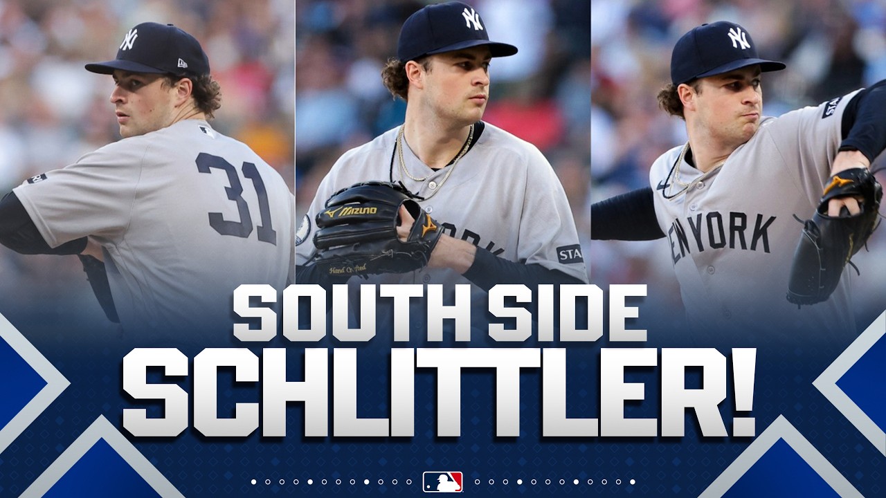 Cam Schlittler strikes out EIGHT BATTERS during a STELLAR start against the White Sox! 🔥👏