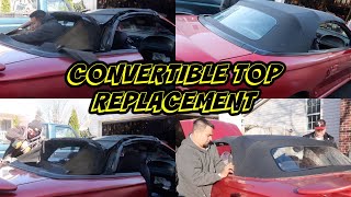 CONVERTIBLE TOP REPLACEMENT A DIY INSTALLATION