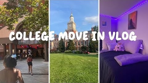 HOWARD UNIVERSITY | MOVE IN VLOG 2023