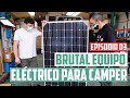 EP03 - BRUTAL EQUIPO ELECTRICO PARA LA FURGO CAMPER DE DSP SOLAR ⚡️🔝 | Javier Ordieres