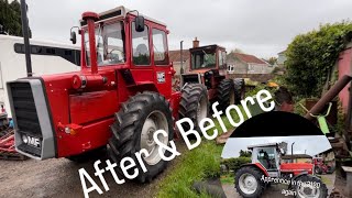 Moving classic massey tractors about