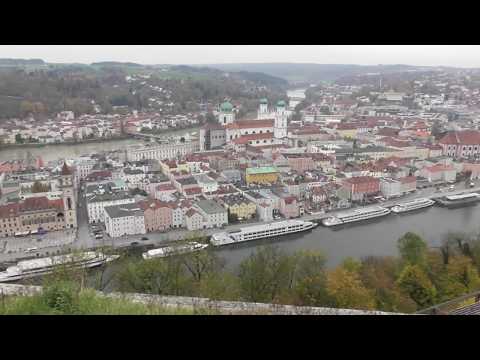 Video: Passau, Germania: città sui tre fiumi