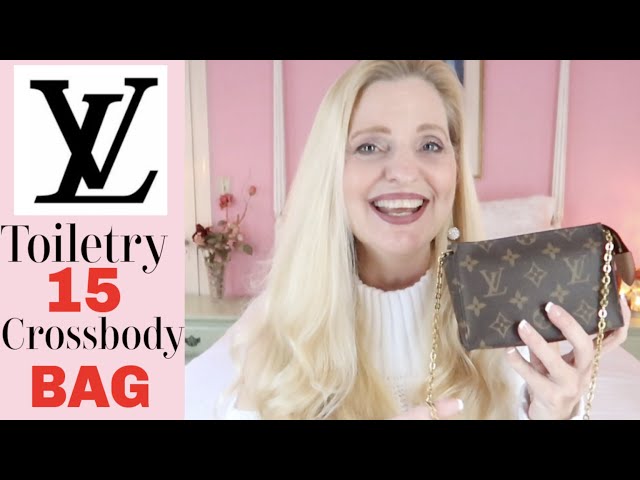 How to Louis Vuitton Toiletry 15 Crossbody Bag