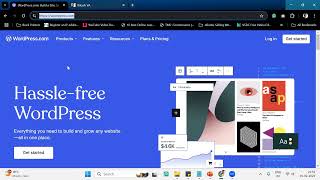 Showing WordPress.Com and how you can create Virtual Assistant profession website for free 🙂 screenshot 5