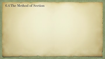 Summary of Chapter 6 Structural Analysis