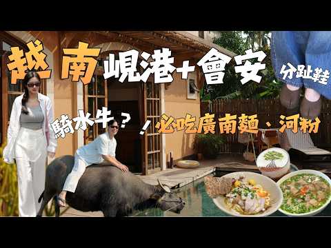 越南🇻🇳峴港+會安古鎮原來這麼好買✨稻田咖啡廳🌾 3間絕美住宿推薦！騎水牛初體驗🐃美溪海灘🏝️不走觀光客行程原來可以那麼chill☺️#中越 #越南自由行#vietnam #danang #hoian
