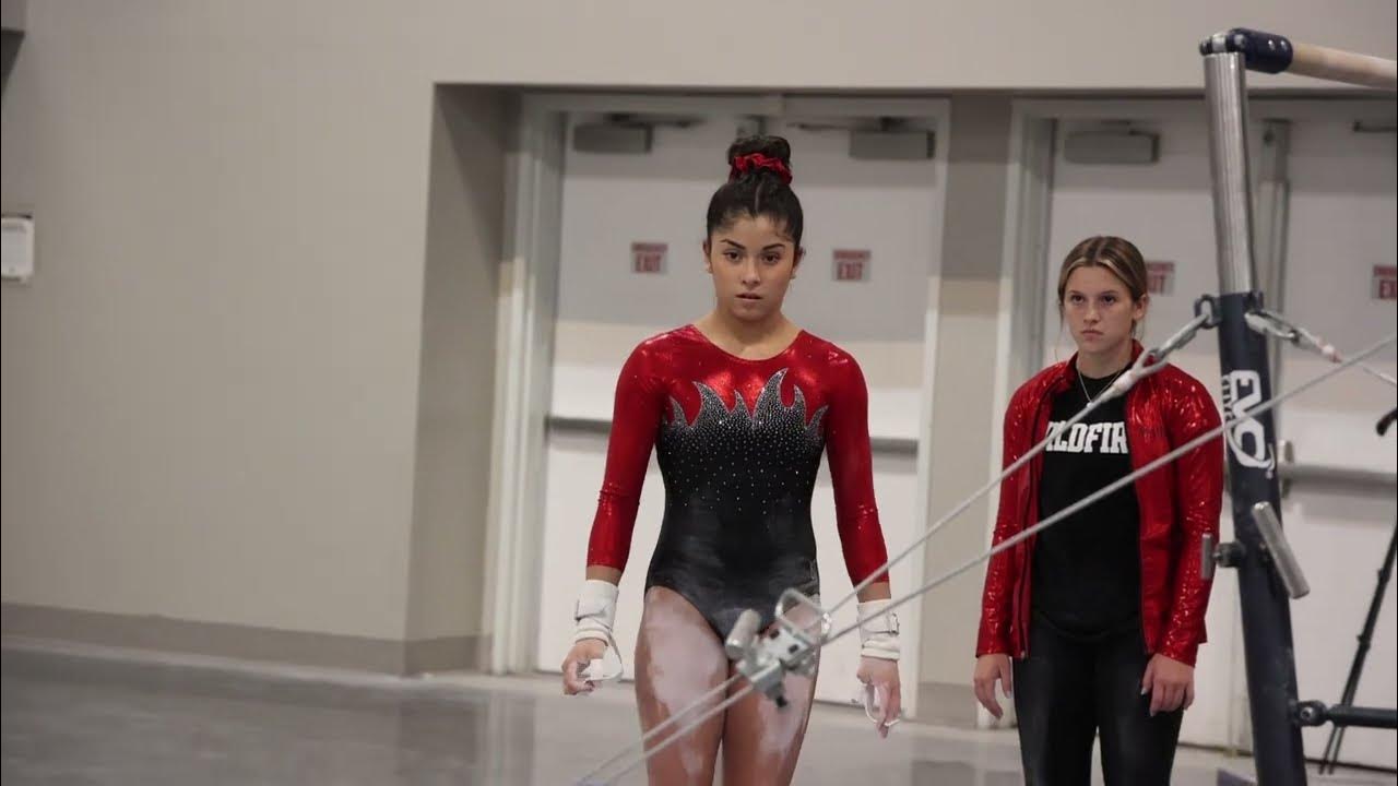 Arianna Espinoza 1st Place Bars Gliders Invitational 2023 Wildfire