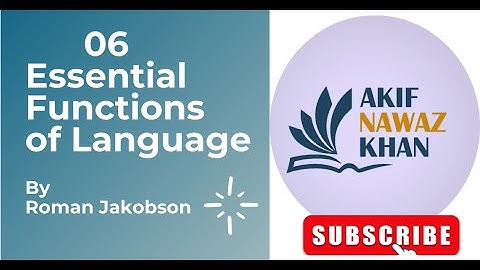 2. Expressive Function of Language | Linguistics | Roman Jakobson | TEFL & TESOL COURSE