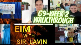 EIM G9 WEEK 2 WALKTHROUGH