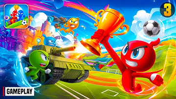 Stickman Party Gameplay Walkthrough Part 3 (iOS, Android)