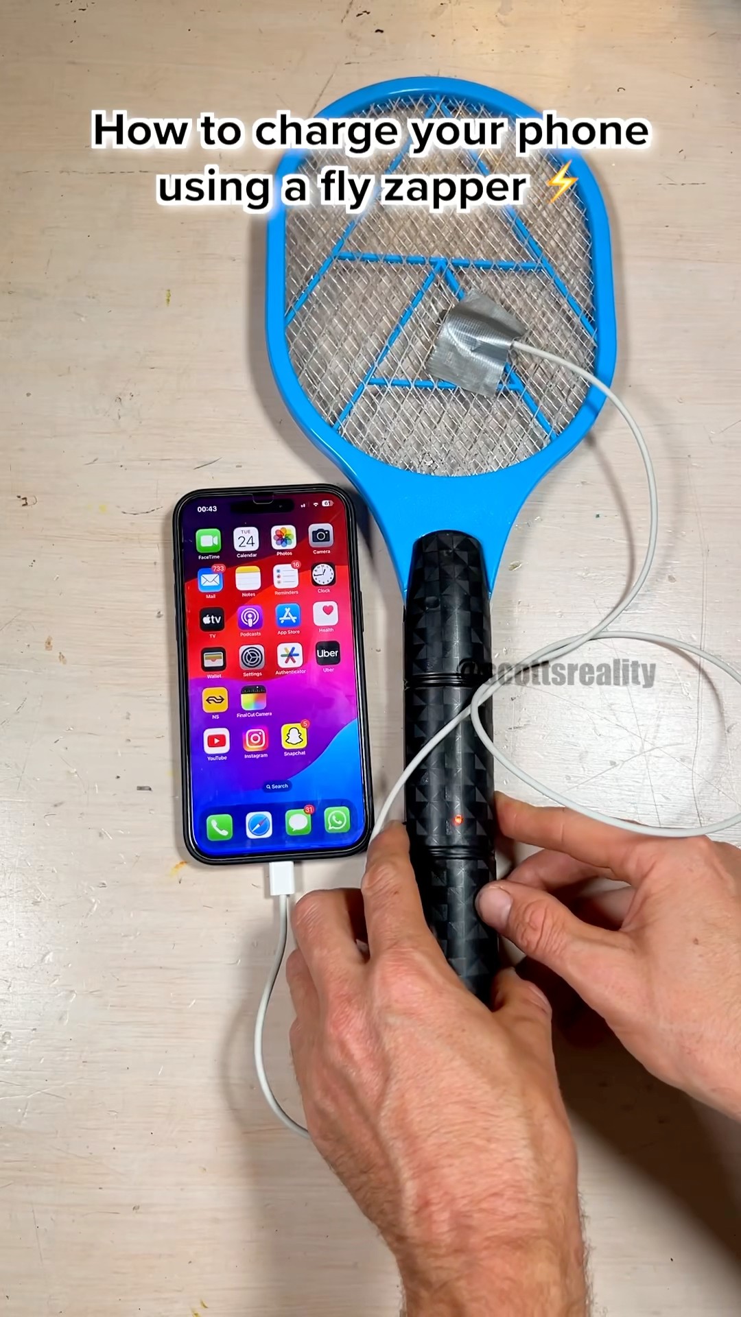 Would you try this with your phone? ?⚡️