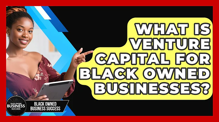 What Is Venture Capital For Black Owned Businesses? - Black Owned Business Success