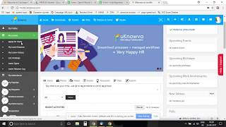 How to apply for a leave in uKnowva HRMS screenshot 5
