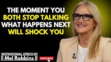 When You and The Avoidant Both Stop Contacting What Happens Next Will Shock You | Mel Robbins Speech