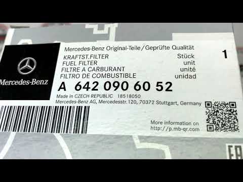 A6420906052, A 642 090 60 52 Фильтр топливный CDI Mercedes M642 / M646 A6420906052, A 642 090 60 52 Фильтр топливный CDI Mercedes M642 / M646