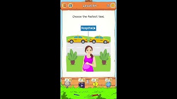 Braindom 2 Level 64 Choose the fastest taxi, Level 118 Choose the fastest taxi Answers and Solutions