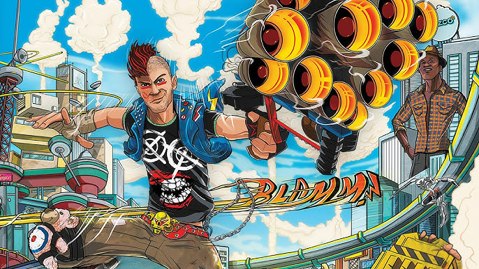 SUNSET OVERDRIVE - Gameplay do Início! Em Português PT-BR e 1080p! 