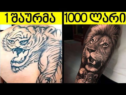 ყველაზე უცნაური ტატუები, რომლებიც განწყობას აგიმაღლებს