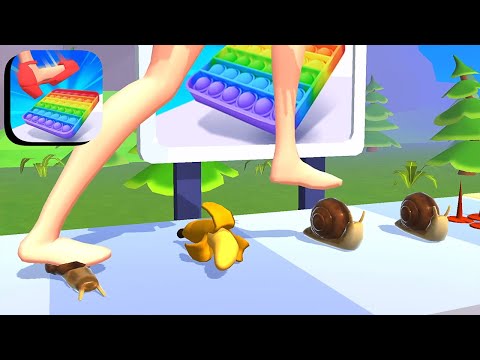 ASMR Tippy Toe Gameplay 👠💥🌈 All Levels Part 22