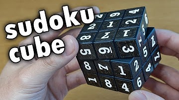 they put SUDOKU on a RUBIK