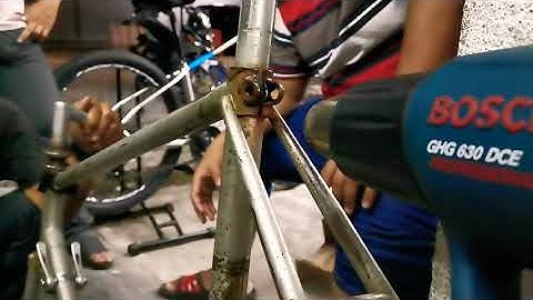 Seatpost jammed/stuck pull out using heat gun | Classic vintage bike | Motioncraft Miki Sakai