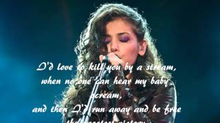 Katie Melua  I&#39;d love to kill you lyrics