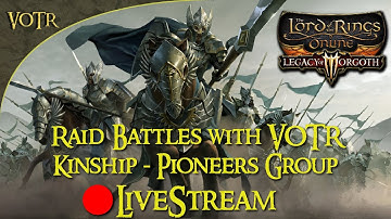 LOTRO - NEW Hunter Quests & Bounties - Kingdoms of Harad RAID TIME! - Pioneers Group [🔴Livestream ]