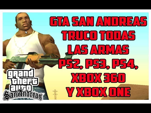 Lista de códigos do GTA San Andreas para PS2, PS3, PS4, PS5, Xbox 360, Xbox  One, celular e PC