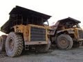 Caterpillar d10n and 777bs backfilling