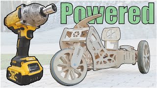Drill Powered Go-Kart Made on A CNC Router - Took Us Years To Develop - Aribabox
