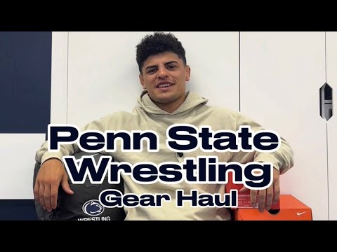 Penn State Wrestling Gear Haul