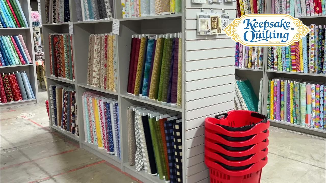 to the Keepsake Quilting Store! YouTube