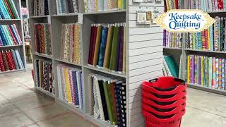 Welcome to the Keepsake Quilting Store!