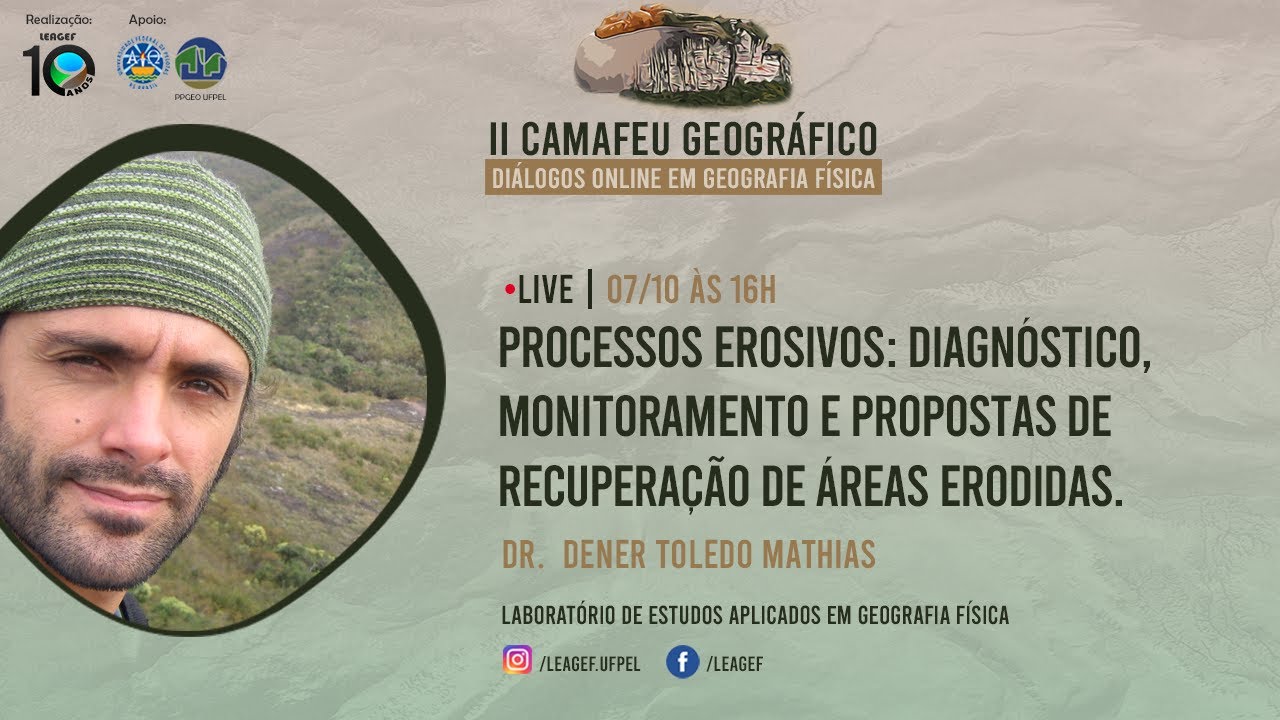 Processos Erosivos: Diagnóstico, monitoramento e proposta de recuperação de áreas erodidas