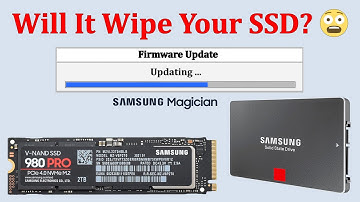 Will SSD Firmware Update Erase Your Data? Samsung SSD Update Explained