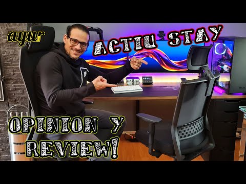 Review y opiniones silla Actiu Stay | La silla ergonómica para los gamers y creadores de contenido