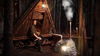 Asbjorn Bushcraft: Уличная Каменная печь с Воздушной Системой Отопления