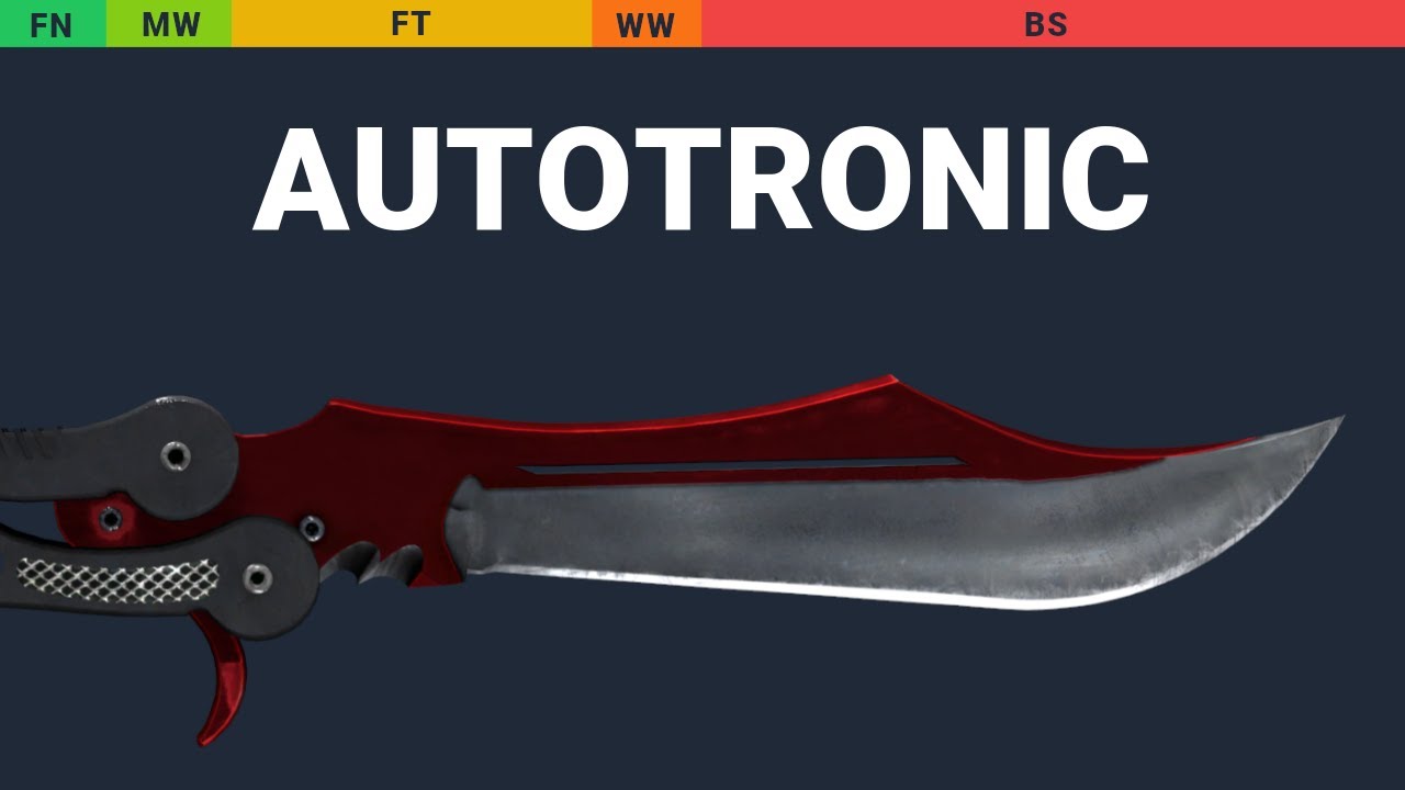 Butterfly Knife Autotronic Skin Float And Wear Preview YouTube