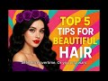 ✨Get Thick, Luscious Hair Naturally! 🌿💁♀️ | Top 5 Tips You NEED  #hair #thickhair #haircaretips