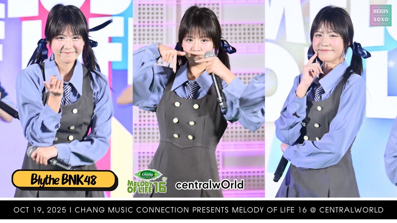 Blythe BNK48 [Fancam] Melody Of Life 16 @ centralwOrld | 251019