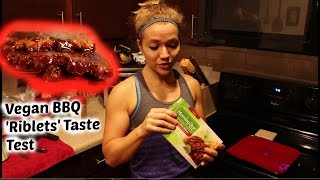 Morningstar Farms Vegan Bbq Riblets Taste Test Youtube