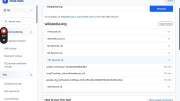 DNS Lookup Tool | Check Domain Records Online for FREE