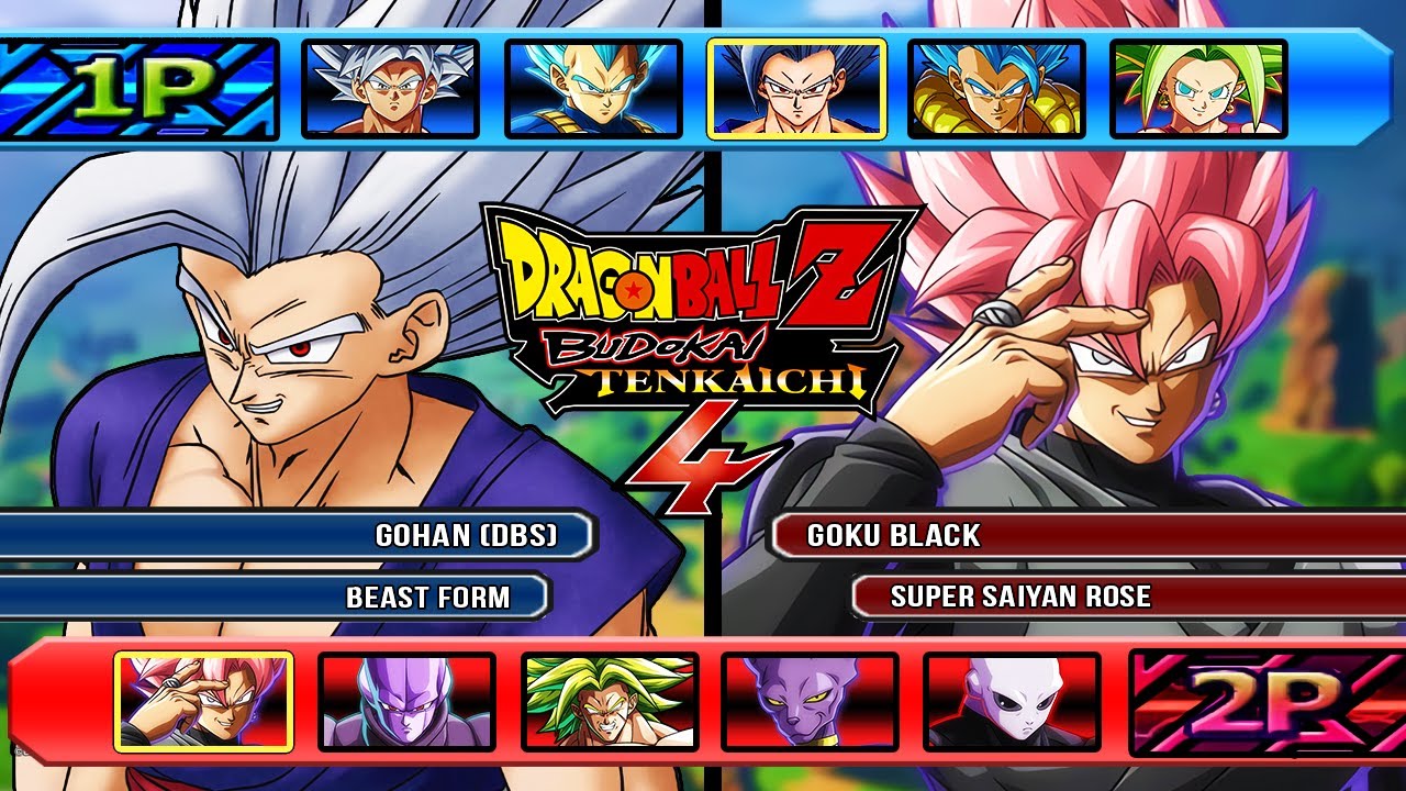 Dbz Tenkaichi Roster