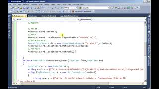 How to Create RDLC SubReport using asp.net c# Step by Step