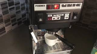 after Repair of Unic Espresso Machine 